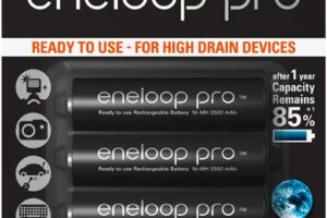 Panasonic eneloop pro AA - Pile Rechargeable