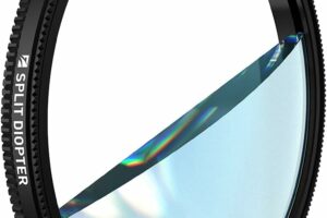 Freewell Prisme Dioptrique divisée en deux - Demi-bonnette - FILTRE D'EFFET CIRCULAIRES