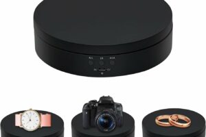 Plateau Présentoir Tournante Motorisée 360 degré 3KG