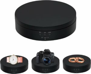 Plateau Présentoir Tournante Motorisée 360 degré 3KG