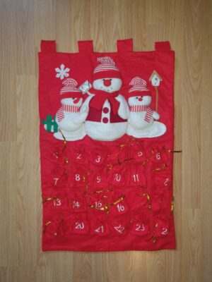 Calendrier de l'avant - décoration de noël 50cm - DÉCORATION DE NOËL