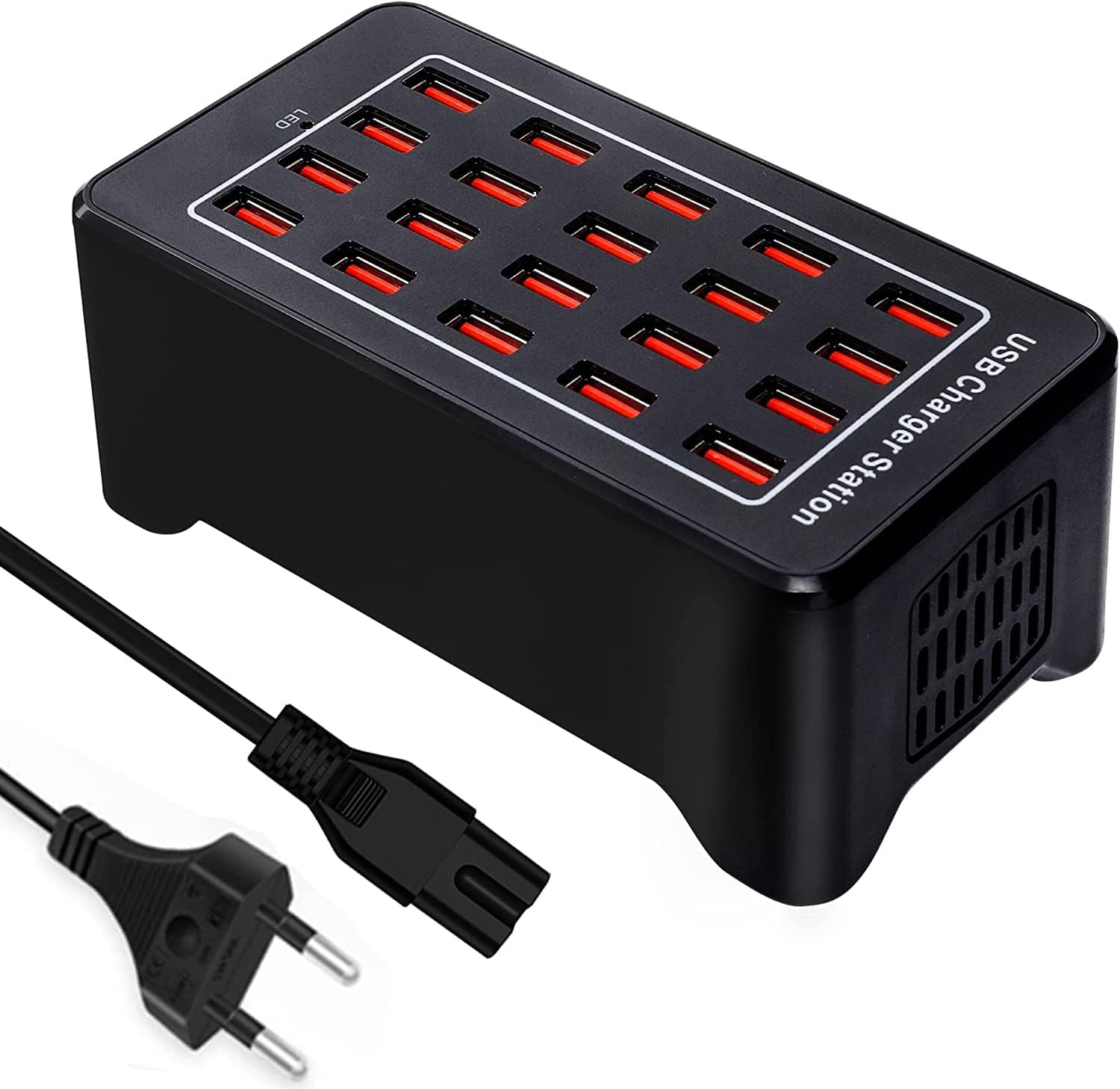 Station de Charge USB 20 Ports 100W